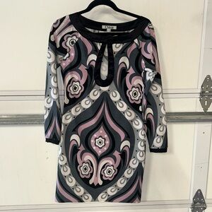 Chloé Long Sleeve Floral Print Dress